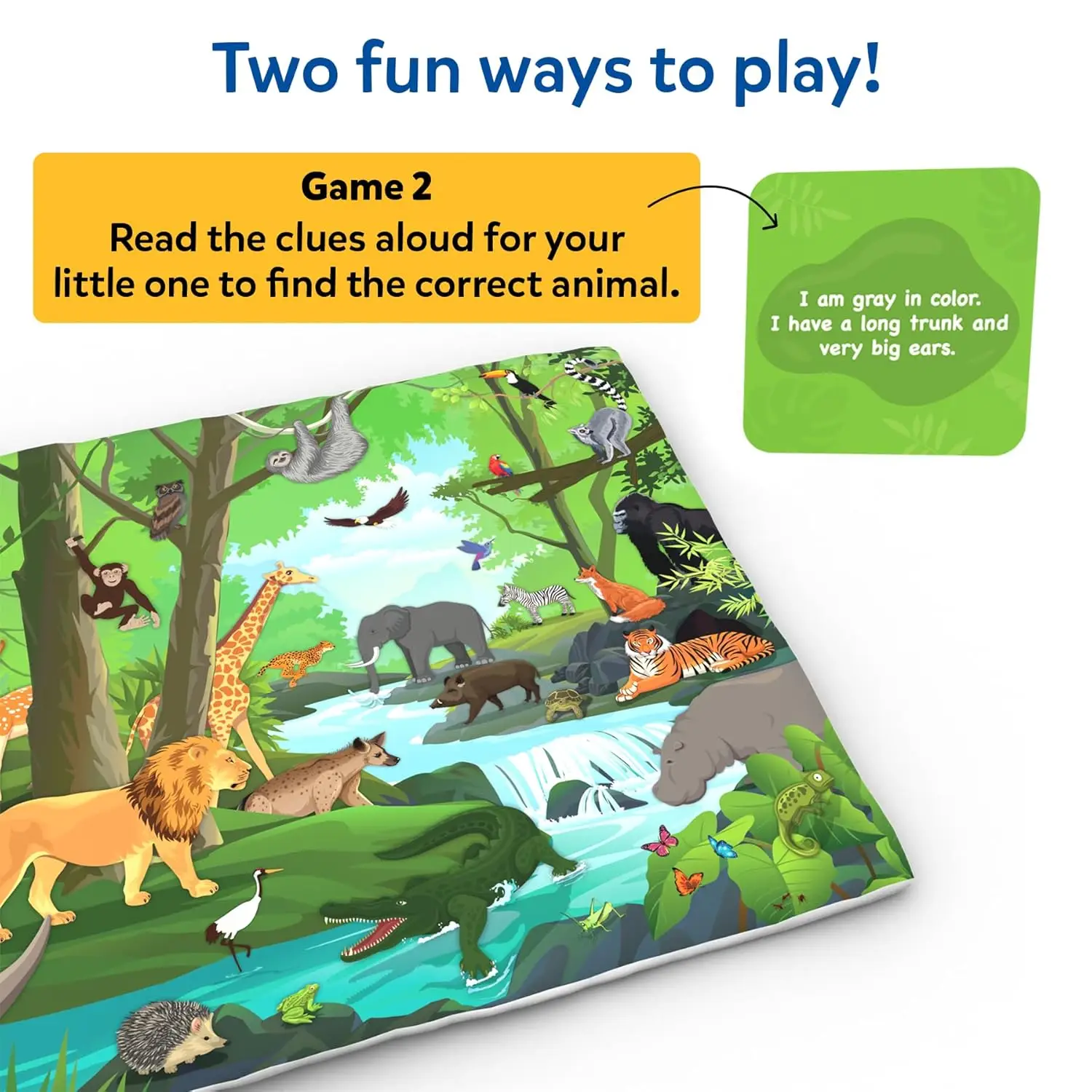 Skillmatics Animal Play Mat view 6