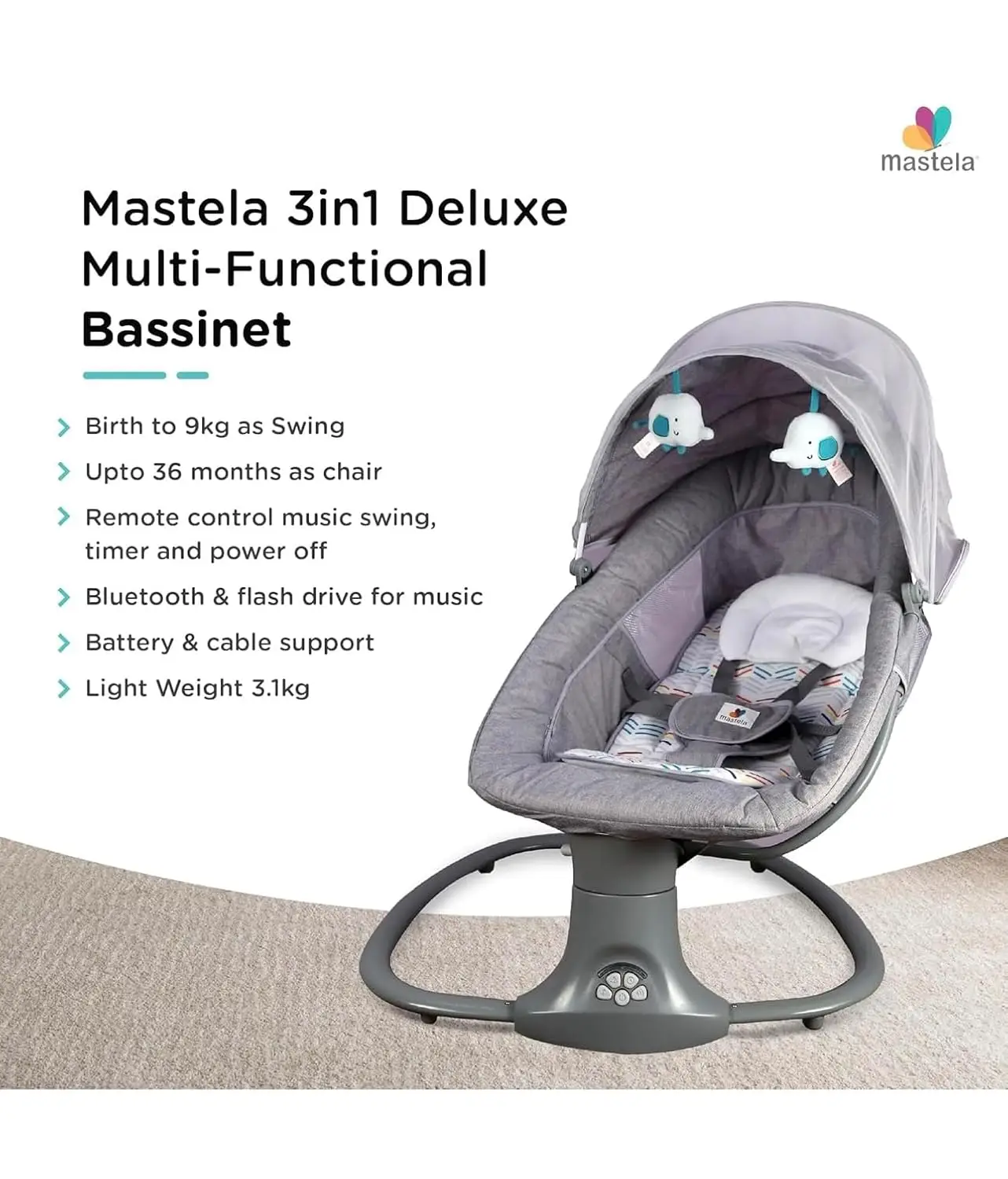 Mastela CRADLE 3 IN 1 view 4