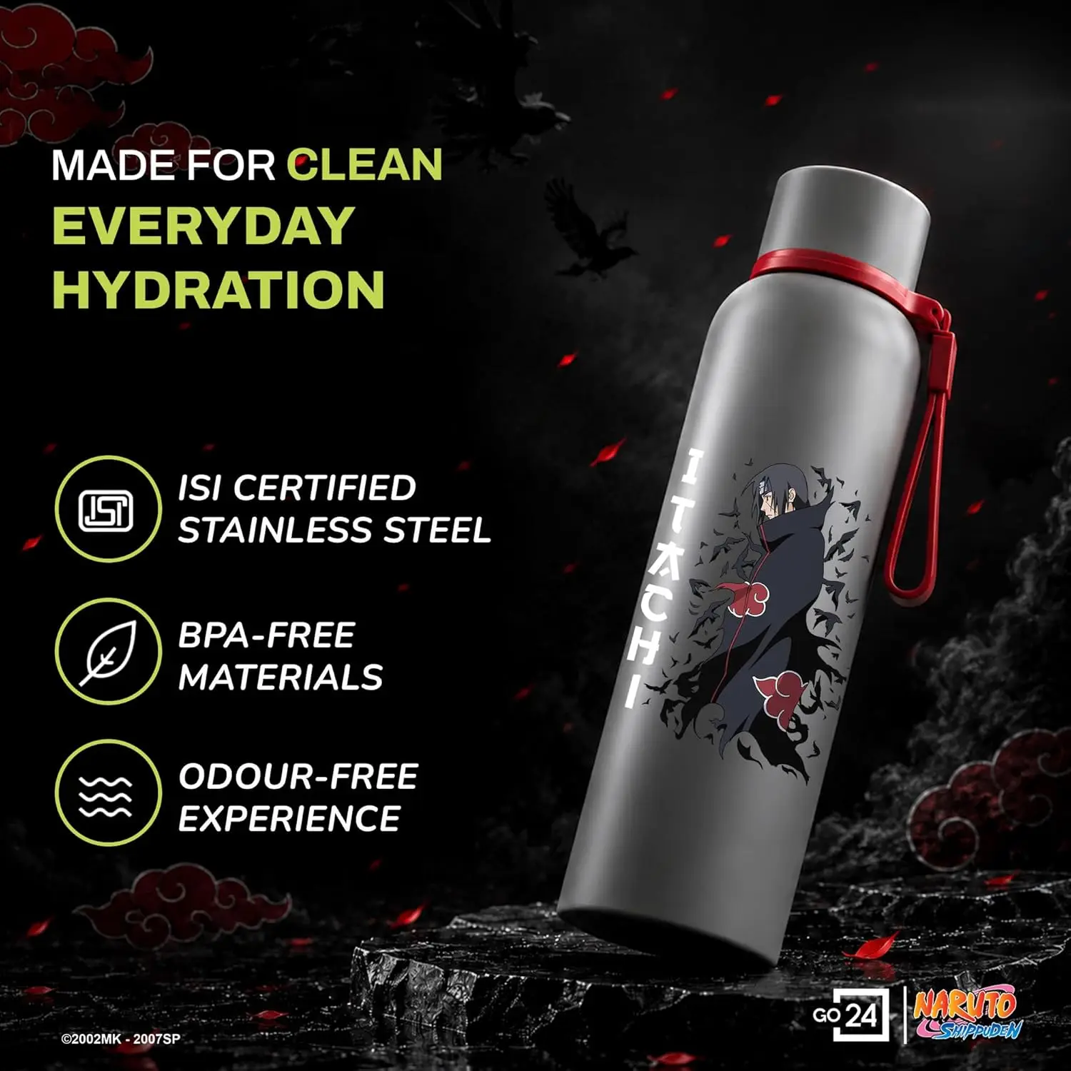 Itachi Water Bottle view 6