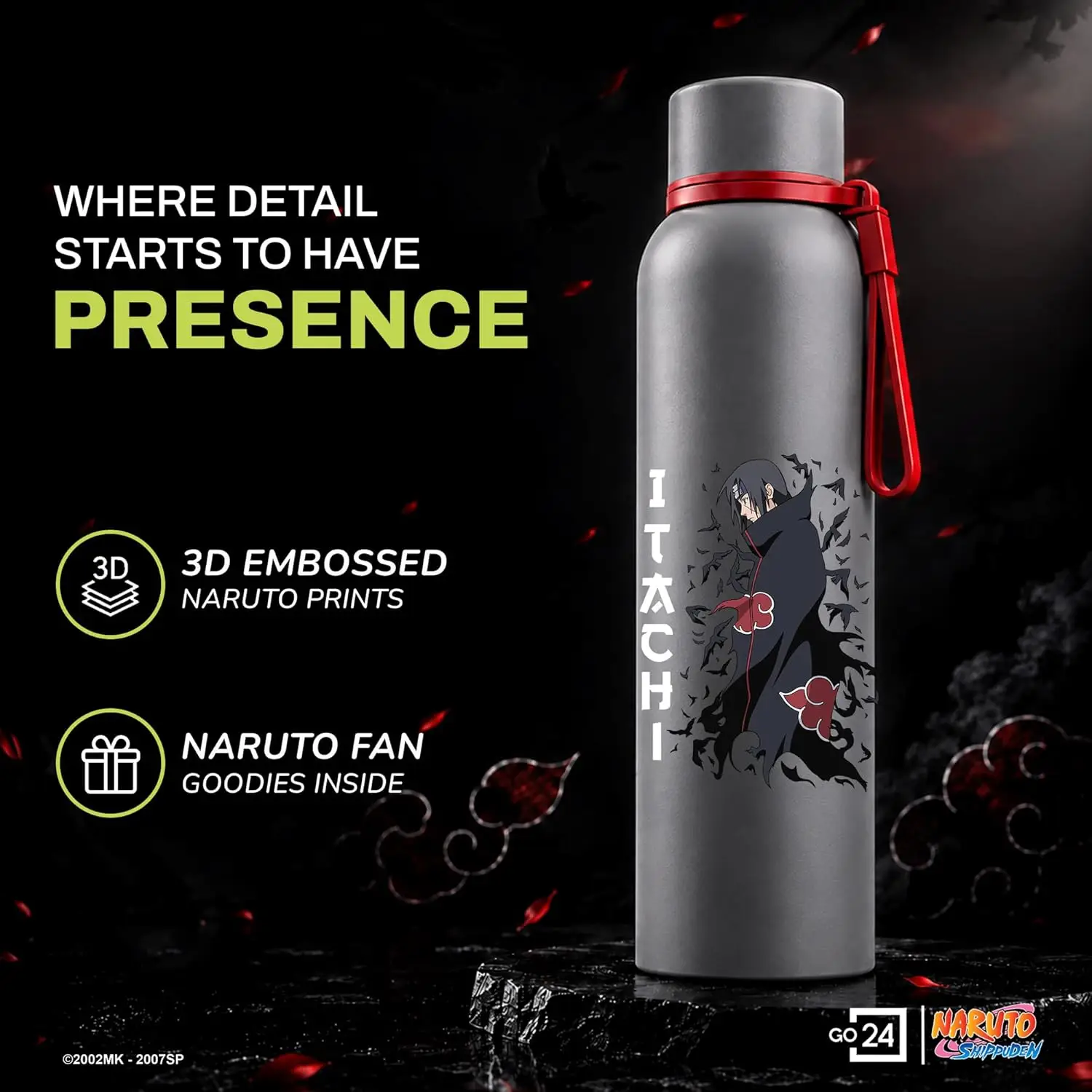 Itachi Water Bottle view 7