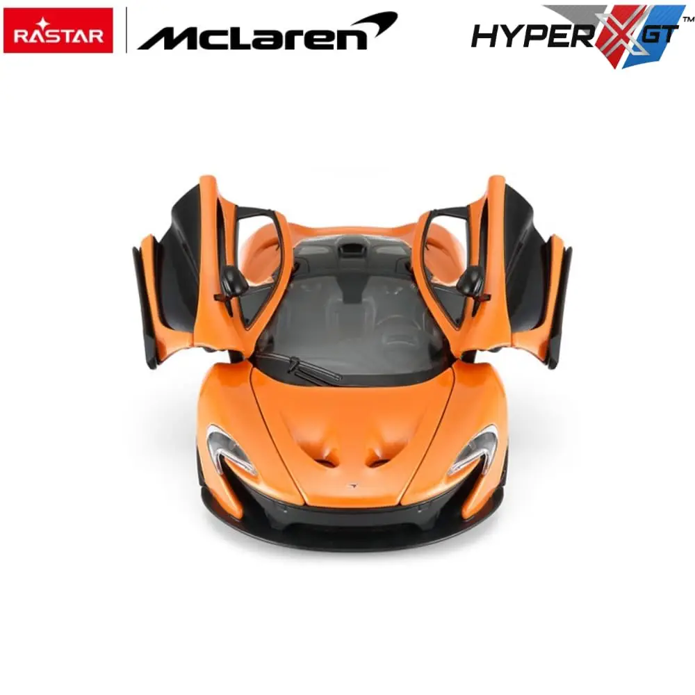 Rastar 1:24 McLaren P1 Diecast Model Car – Official Licensed Alloy Supercar Replica | Detailed Exterior Design | view 4
