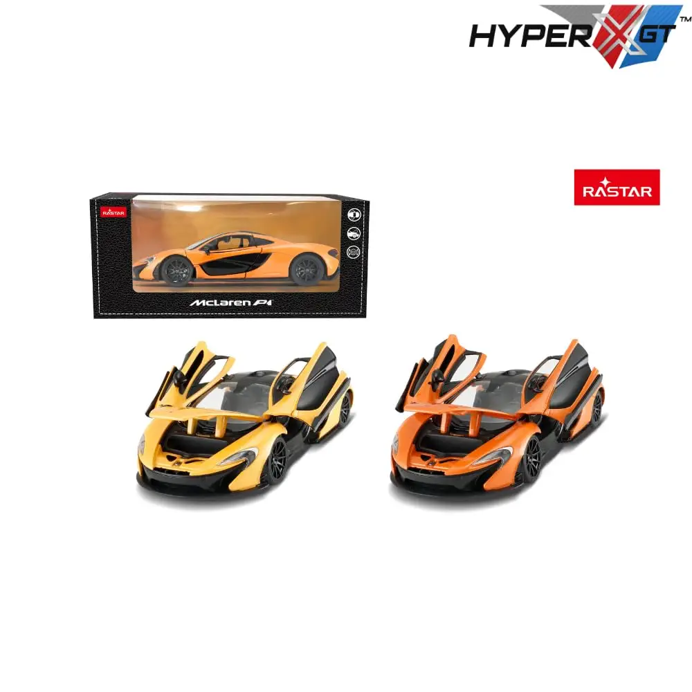 Rastar 1:24 McLaren P1 Diecast Model Car – Official Licensed Alloy Supercar Replica | Detailed Exterior Design | view 6