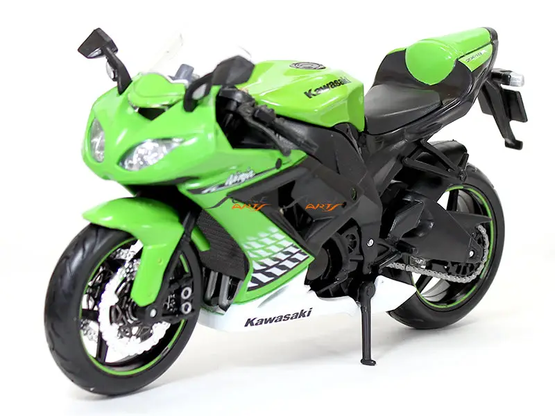Kawasaki Ninja ZX-10R 1:12 Maisto diecast Scale Model bike view 2