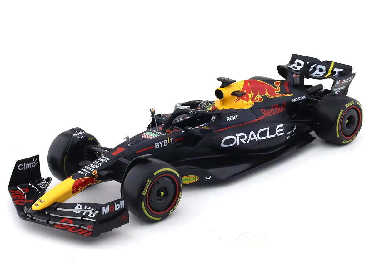 2023 Oracle Red Bull Racing RB19 Max Verstappen 1:18 Bburago diecast Scale Model collectible view 4