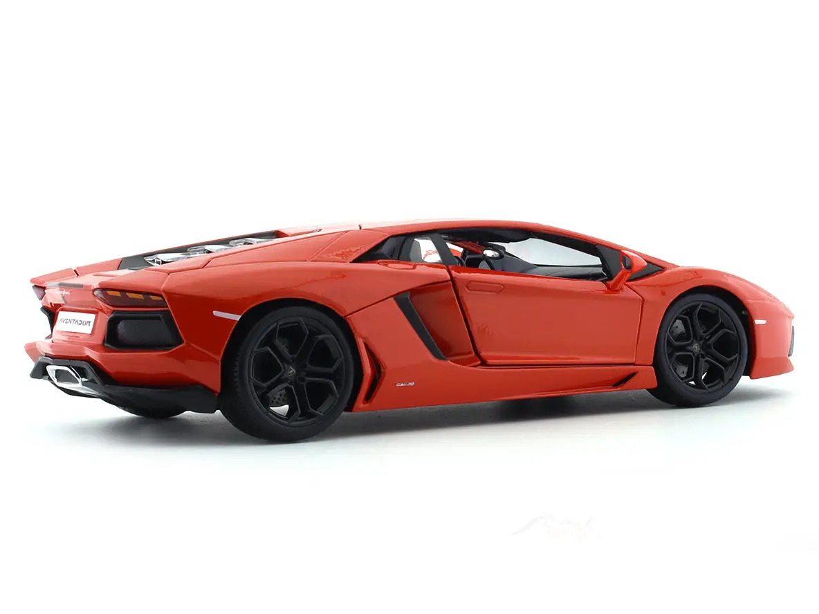 Lamborghini Aventador Lp700-4 1:18 RASTAR licensed diecast scale model car collectible view 3
