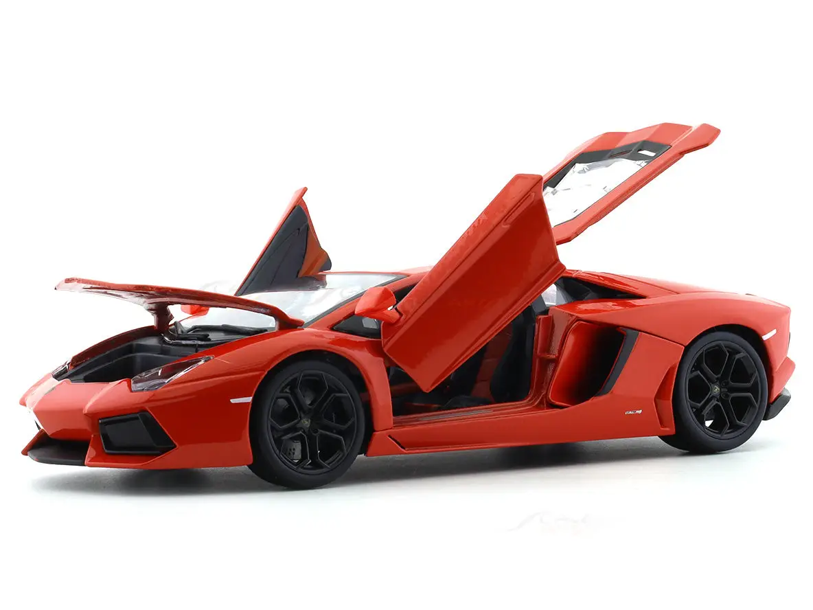 Lamborghini Aventador Lp700-4 1:18 RASTAR licensed diecast scale model car collectible view 7