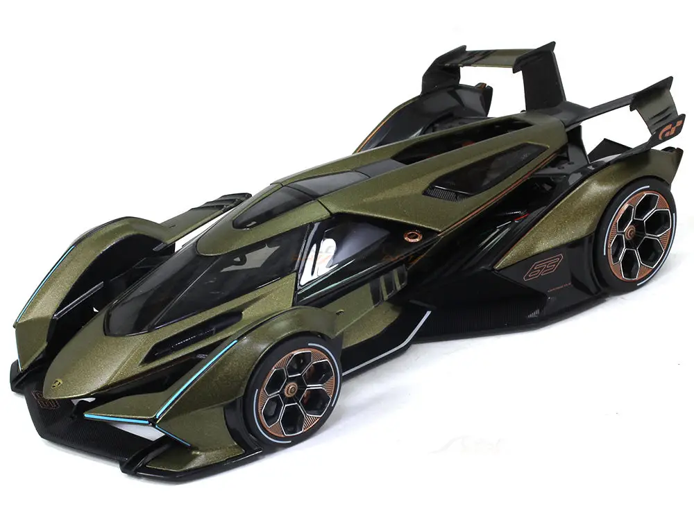 Lamborghini V12 Vision GT green 1:18 Maisto diecast Scale Model car
