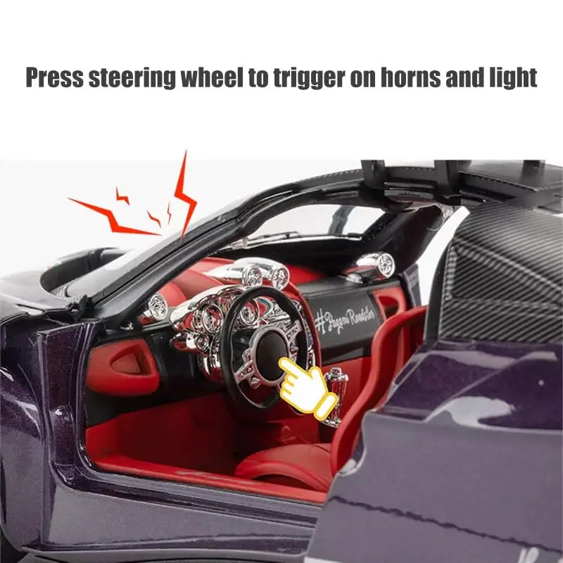 Pagani Huayra Diecast Model 1/18 view 4