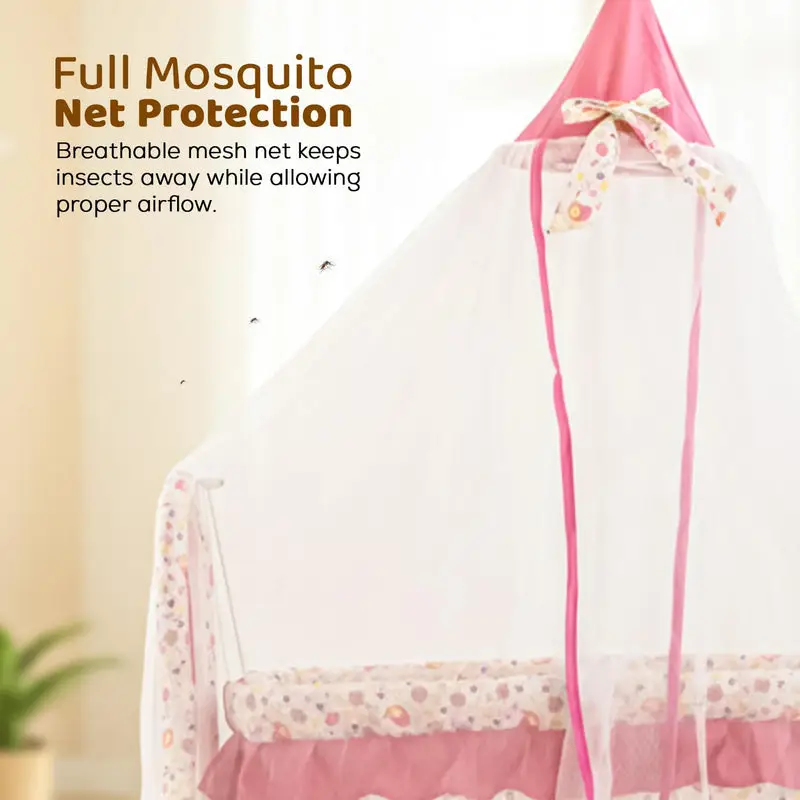 Baby Cradle with Mosquito Net view 5