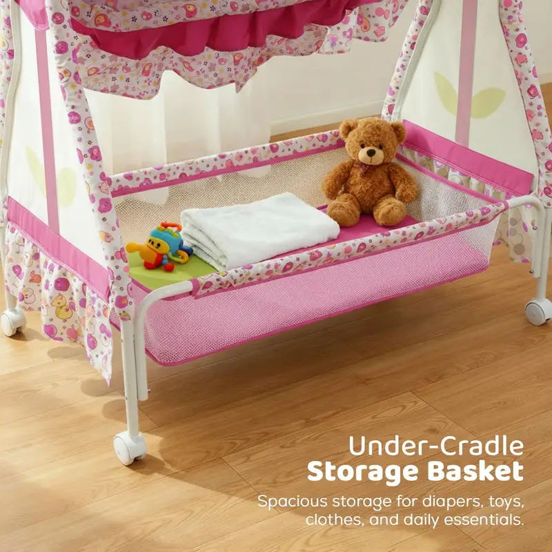 Baby Cradle with Mosquito Net view 6