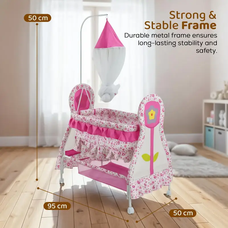 Baby Cradle with Mosquito Net view 7