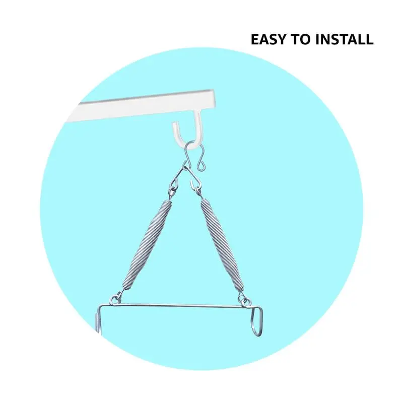 Cradle Spring | Jhula Spring | Capacity Up to 20 Kg | Stainless Steel | Suitable for Newborns (Infants) up to 4 Years | Silver (White) | Dimensions: 20 x 5 x 8.65 Centimeters view 5