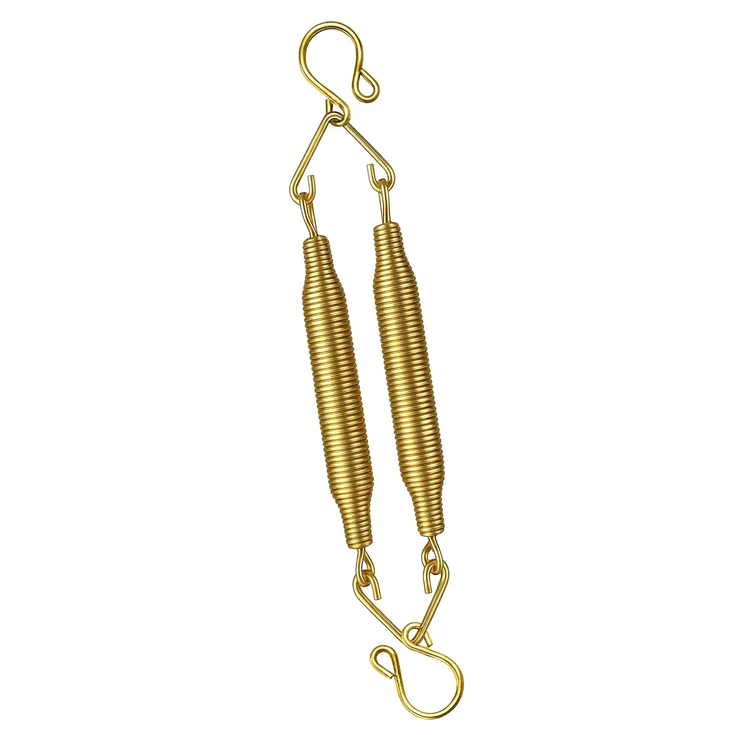 Baby Cradle Spring | Straight Hanging Spring for Thottil Hook for Swing | Up to 15Kg | Gold