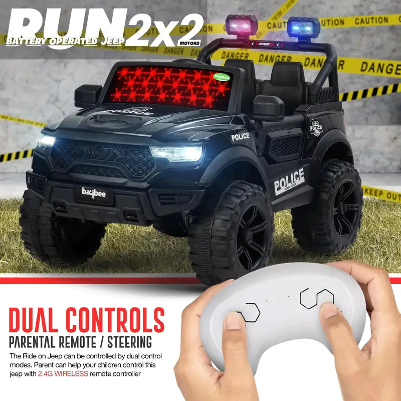 Police Remote Control Car by Baybee RUN view 2