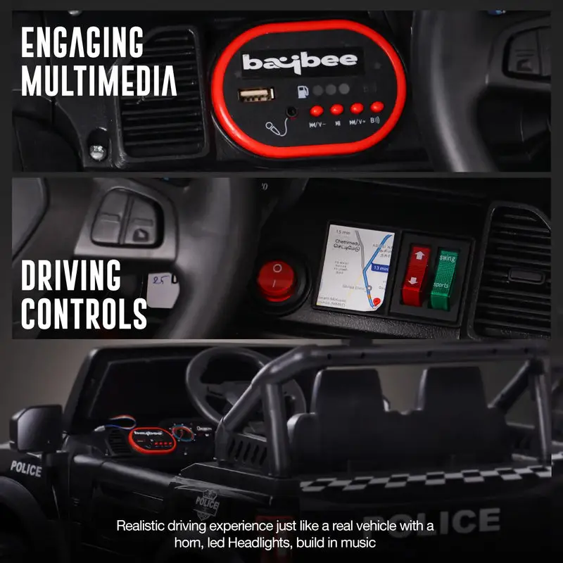 Police Remote Control Car by Baybee RUN view 4
