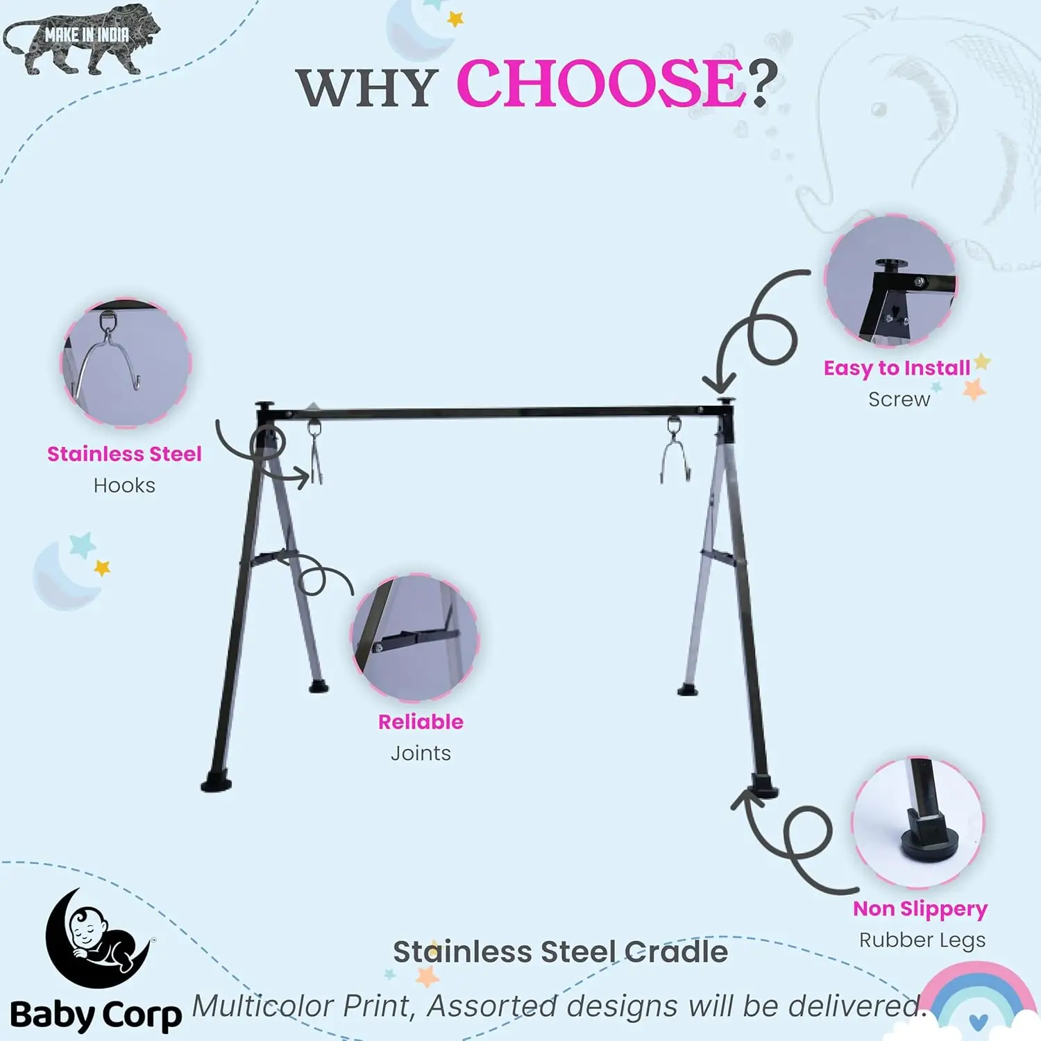 Baby Swing Cradle view 3
