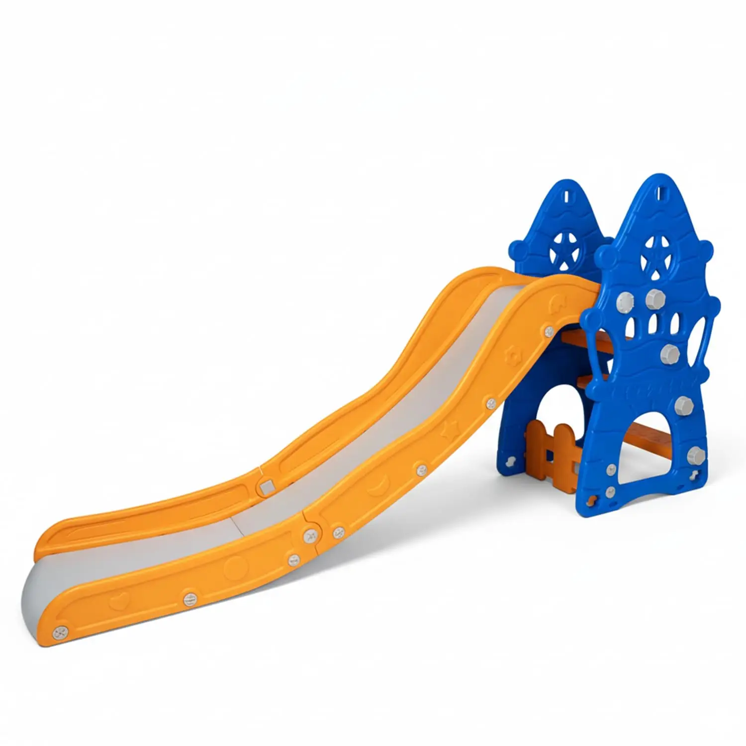 Toyzone Star Fish Castle Slide for Kids | Baby Play Slide | Indoor & Outdoor Kids Slider | Easy Assembly | Safe Rounded Design | BIS Certified|Made in India|Kids Slide for 2-12 Years, Upto 70 kgs view 8