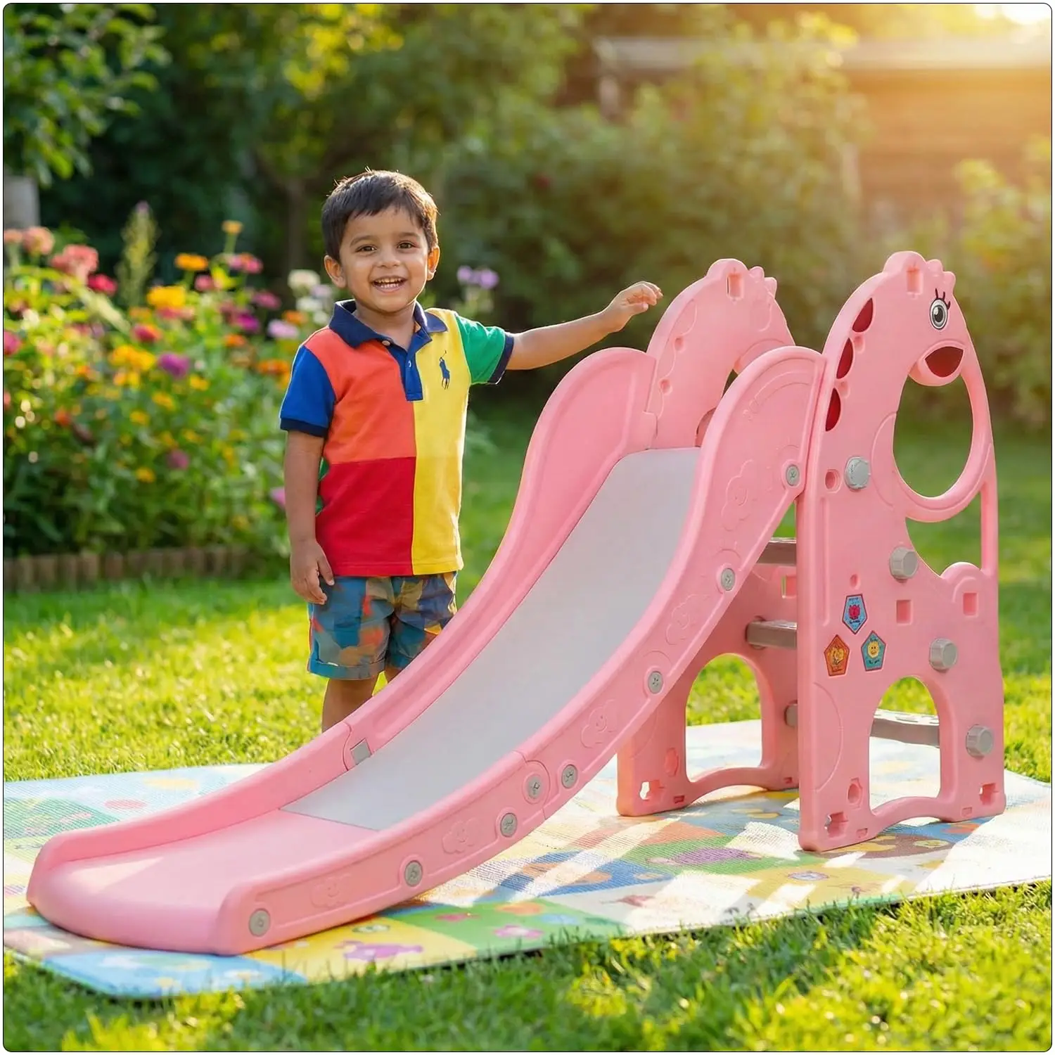 Pink Slide by Krishna Born Baby view 6