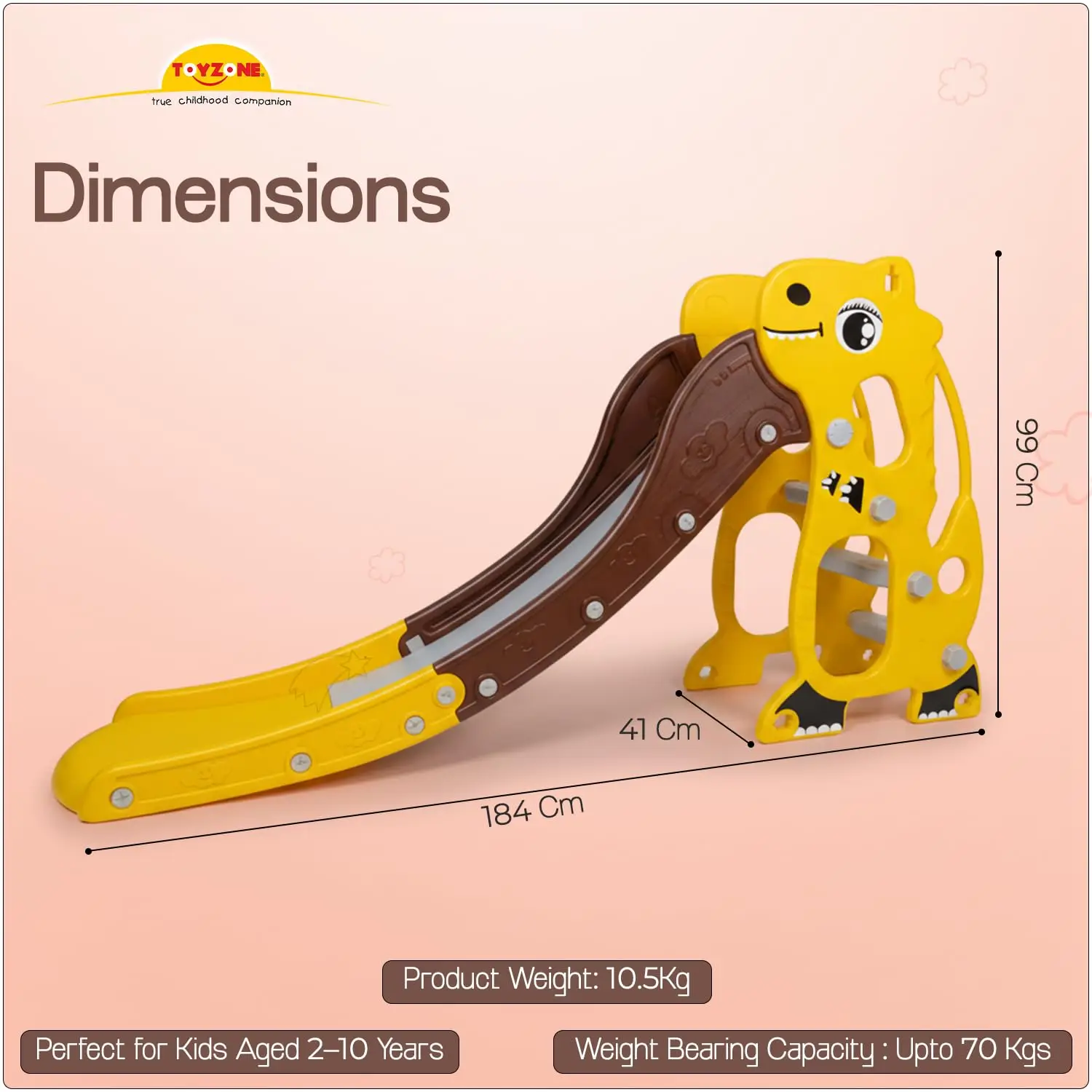 T-REX Slide by Krishna Born Baby view 2
