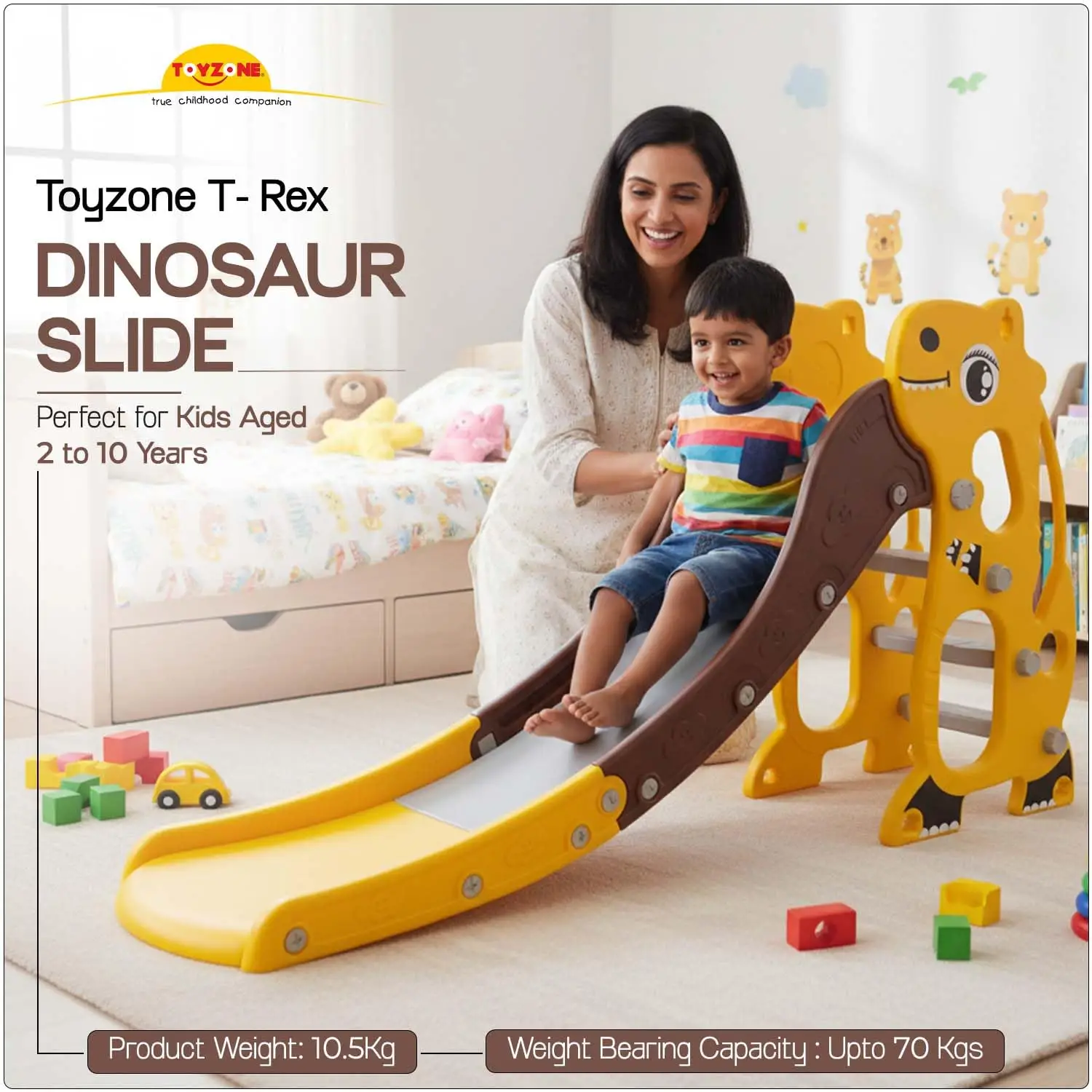 T-REX Slide by Krishna Born Baby view 3