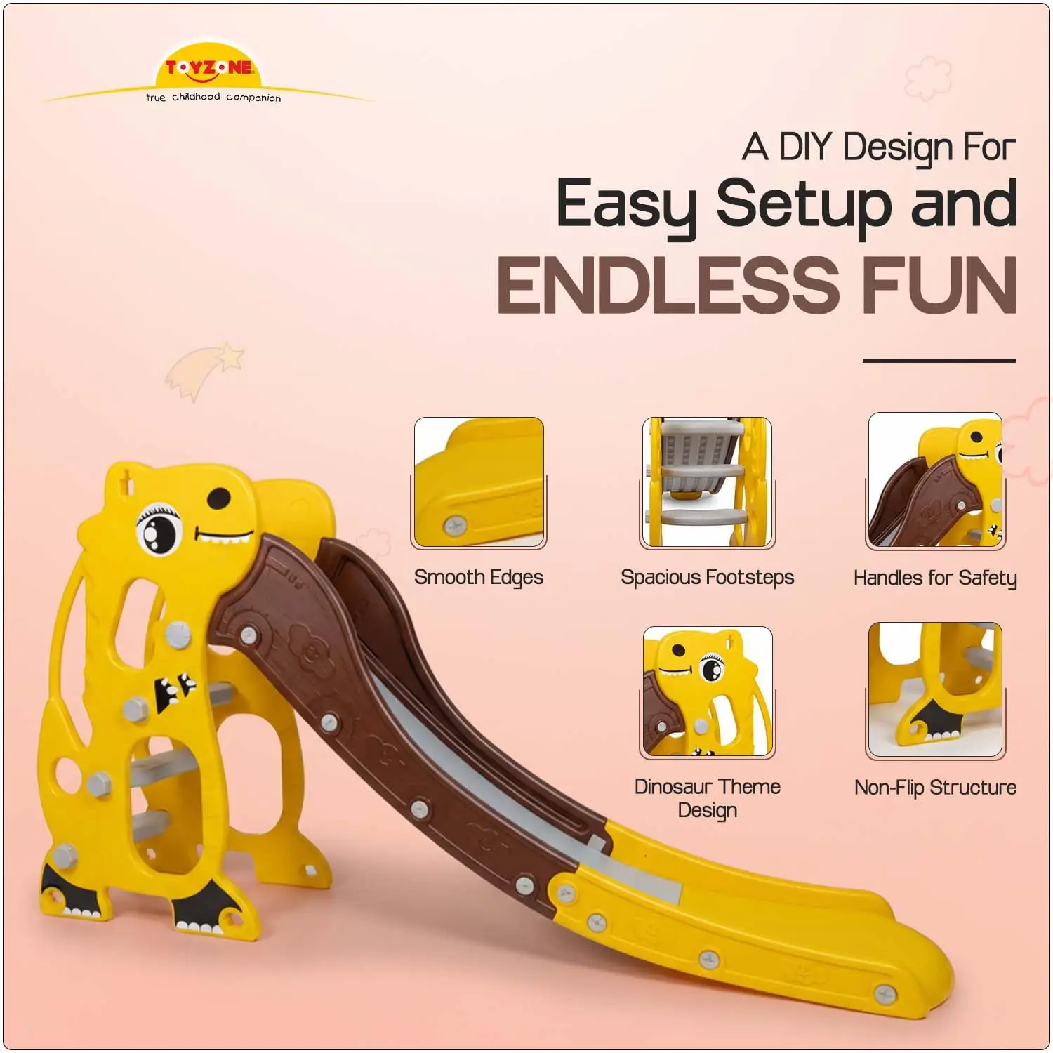 T-REX Slide by Krishna Born Baby view 4
