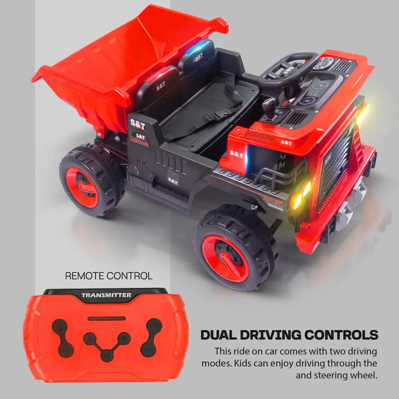 Baybee Wingman Kids Battery Operated Truck for Kids with LED Light & Music view 2