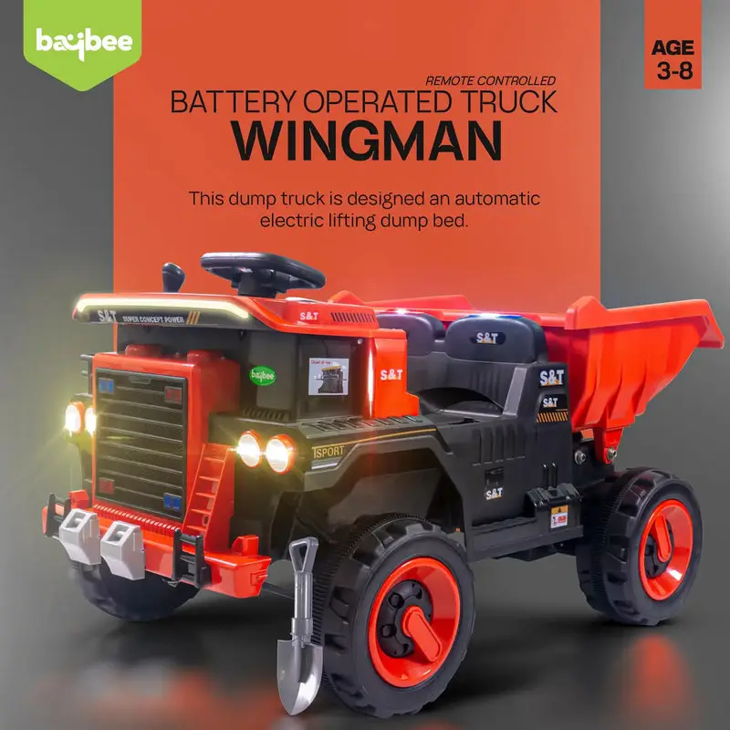 Baybee Wingman Kids Battery Operated Truck for Kids with LED Light & Music view 7
