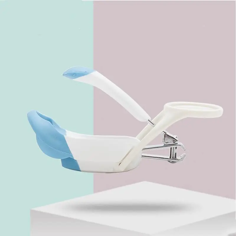 Nail Clipper with Magnifying Glass-Baby Nail Clipper, Infant Child Nail Care Tool with Magnifying Glass (Blue) view 2