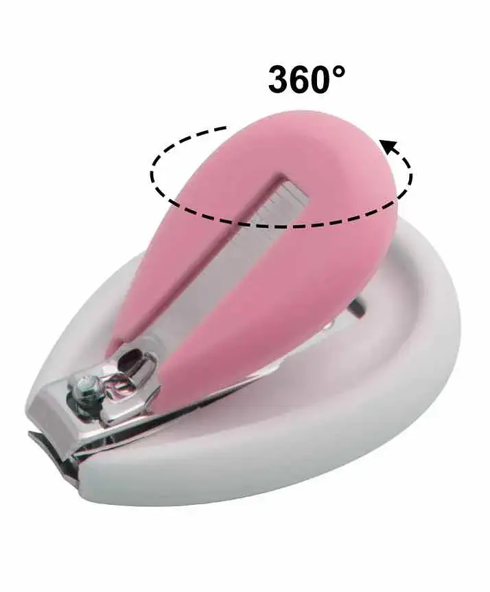 Bee Baby Nail Clipper pink view 3