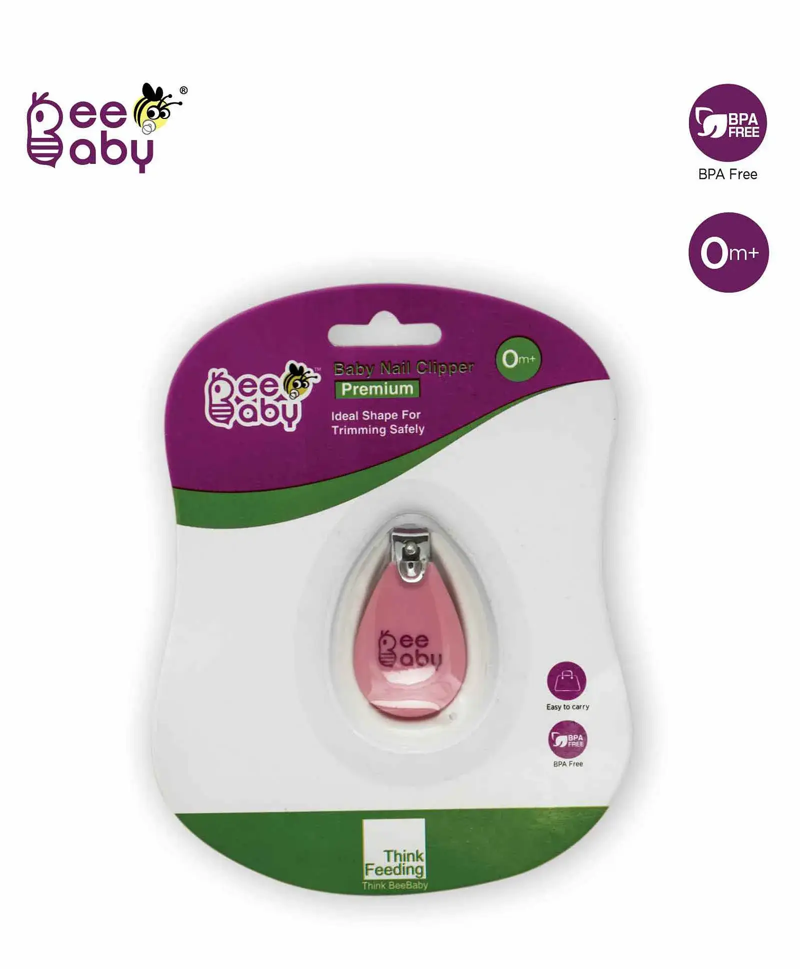 Bee Baby Nail Clipper pink view 5