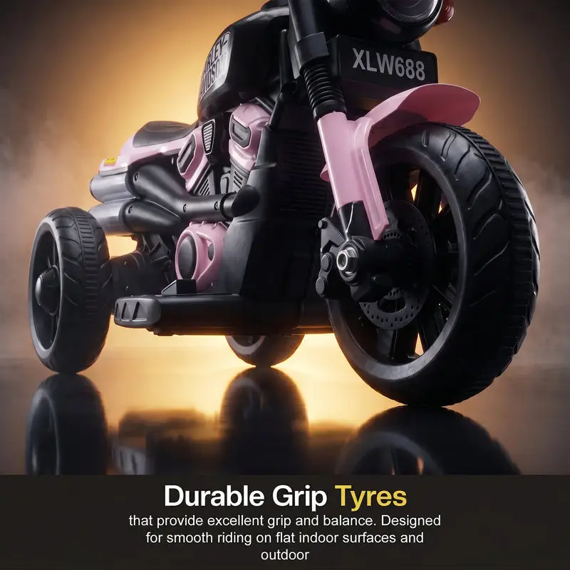 Harley Davidson Mini Bike black & wight view 4