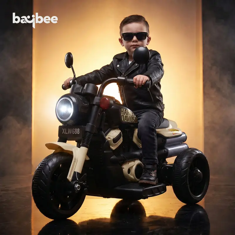 Baybee Ronin Battery Operated Bike for Kids  bage view 2