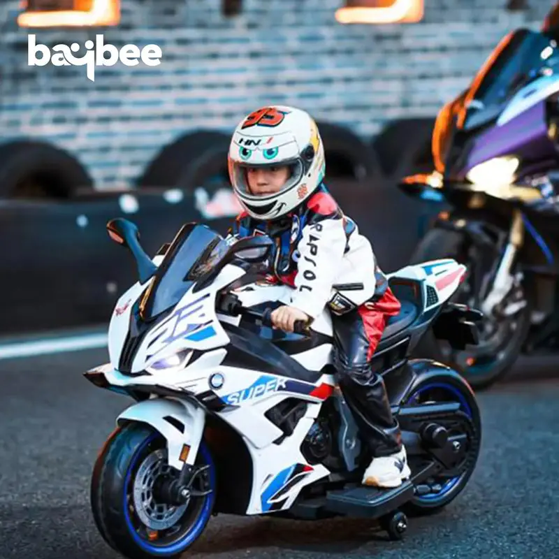 Baybee Agusta Battery Operated Bike for Kids wight