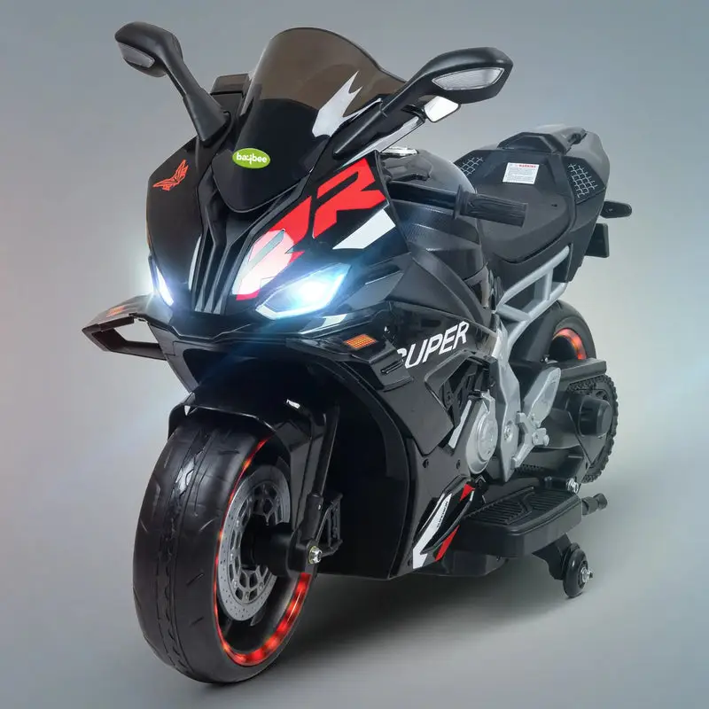 Baybee Agusta Battery Operated Bike for Kids black view 3