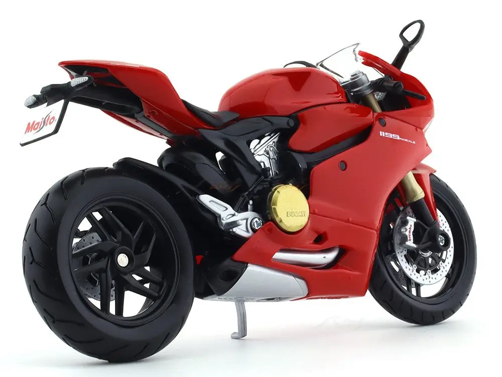Ducati 1199 Panigale 1:12 Maisto Licensed Scale Model bike collectible view 4