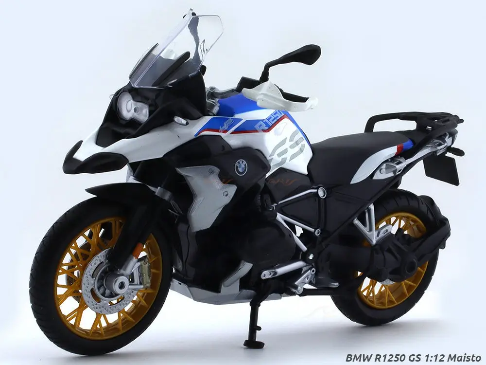 Licensed Scale Model bike collectible BMW R1250 GS 1:12 Maisto Licensed Scale Model bike collectible