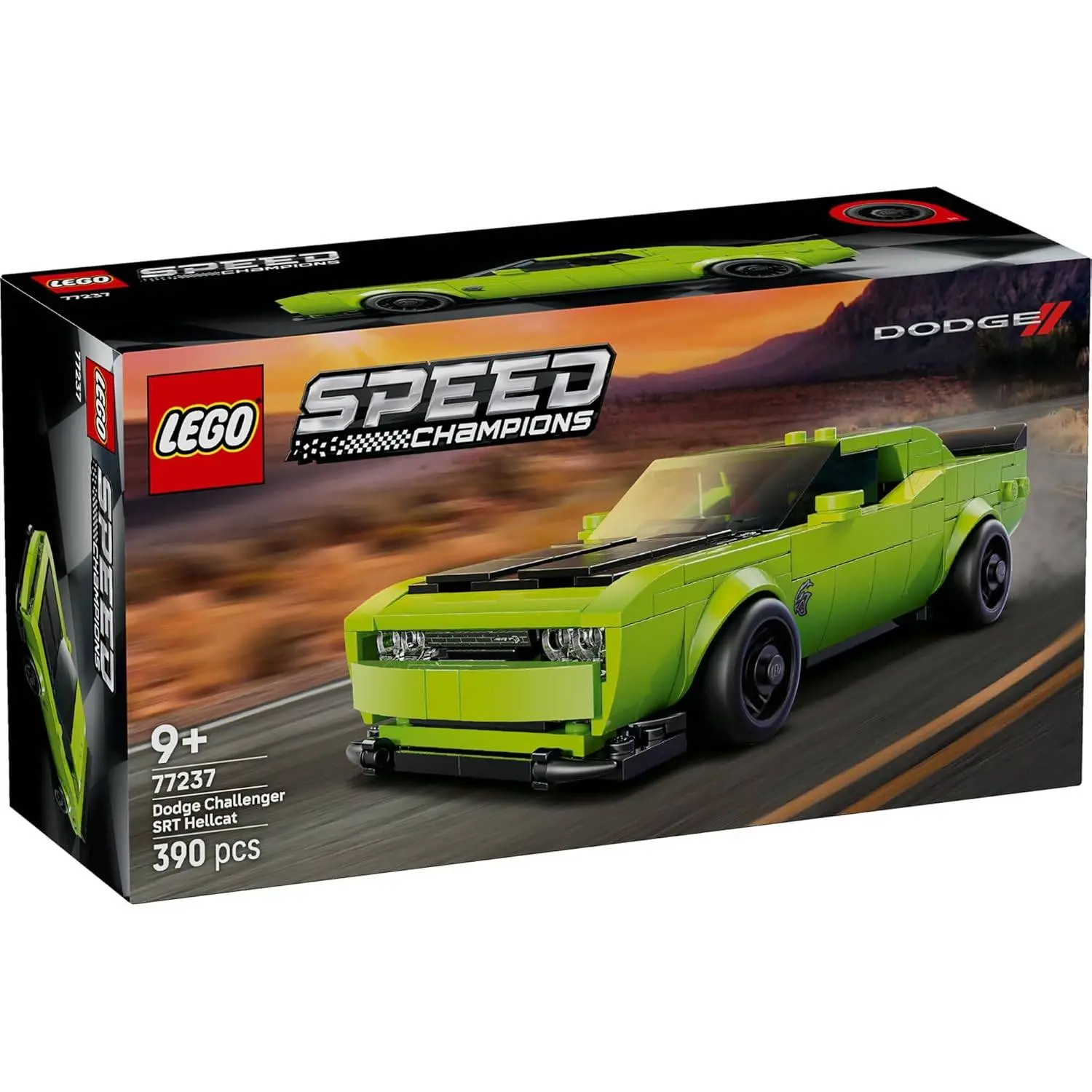 LEGO Speed Champions Dodge Challenger SRT Hellcat Sports Car Toy 77237 Building Blocks Toys for 9+ Gift for Boys and Girls view 4