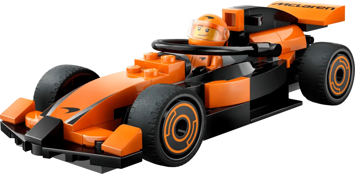 City #60442 F1® Driver with McLaren Race Car view 2