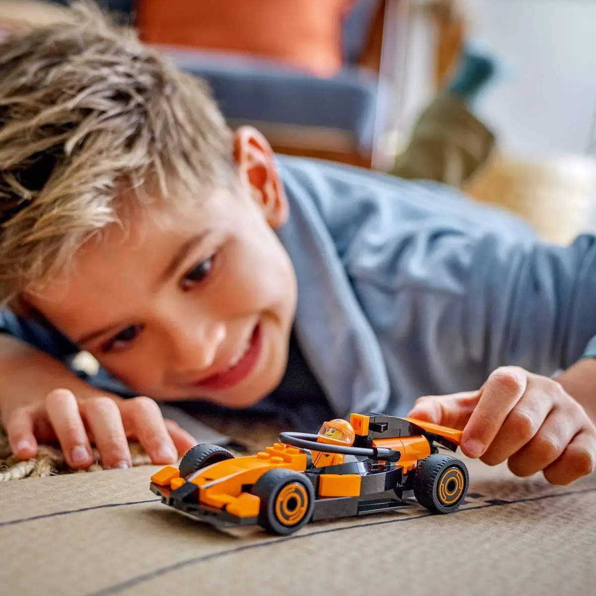 City #60442 F1® Driver with McLaren Race Car view 6