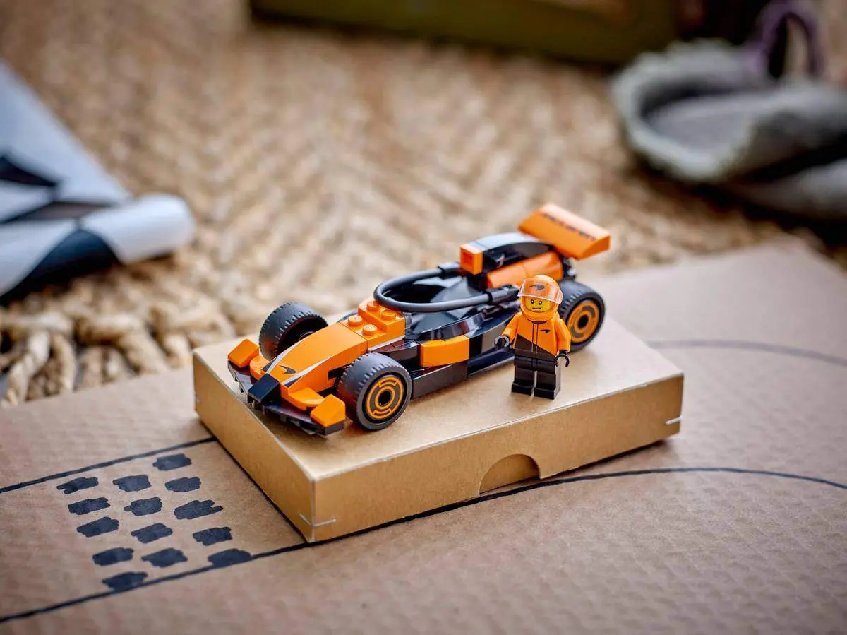 City #60442 F1® Driver with McLaren Race Car view 8