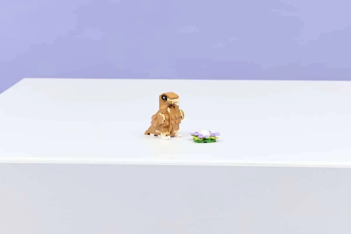 Creator 3-in-1 #31376 Cute Hamster with a Flower view 9