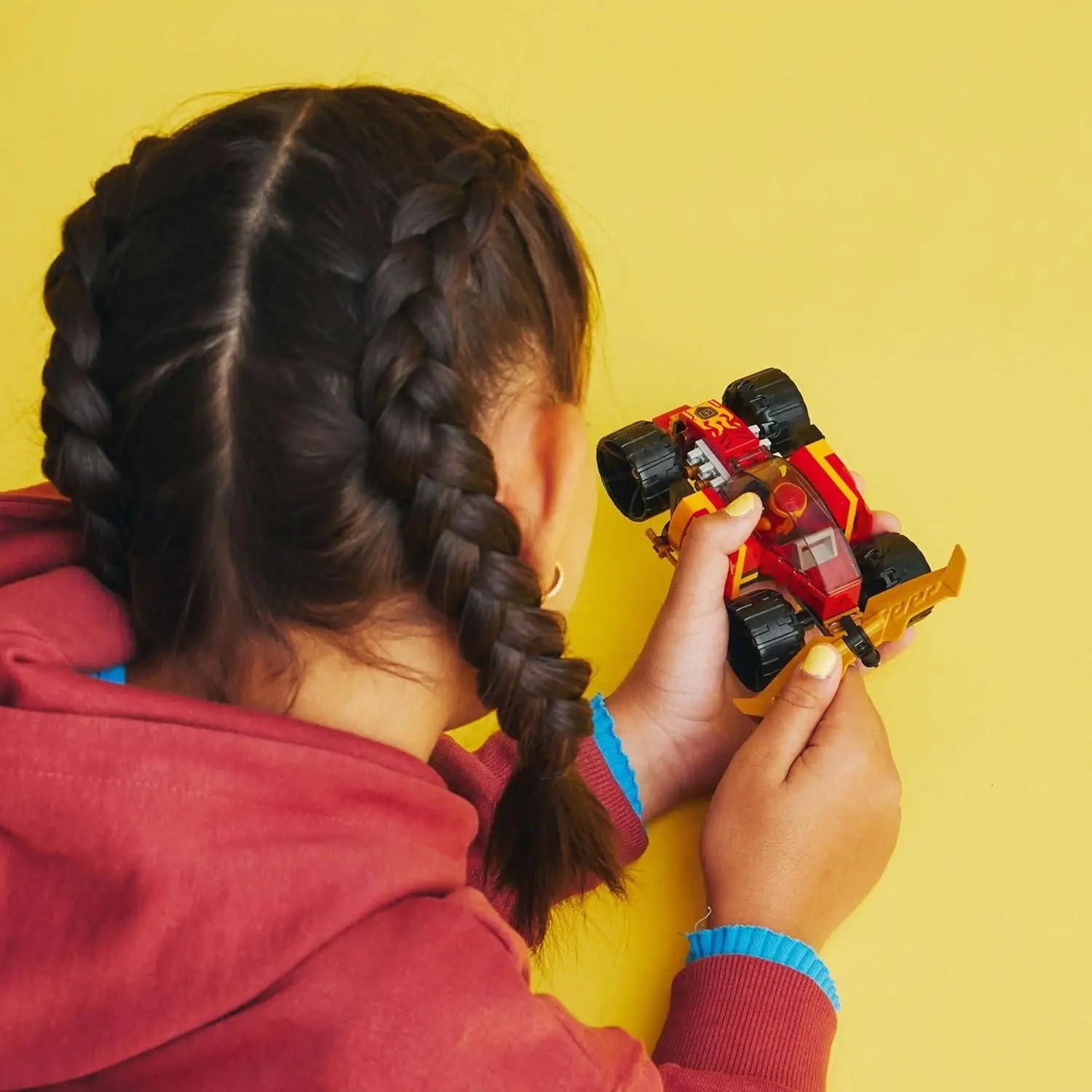 LEGO NINJAGO Kai’s Ninja Race Car EVO 71780 Building Toy Set; Features a Car and a Kai Minifigure for Ages 6+ view 3