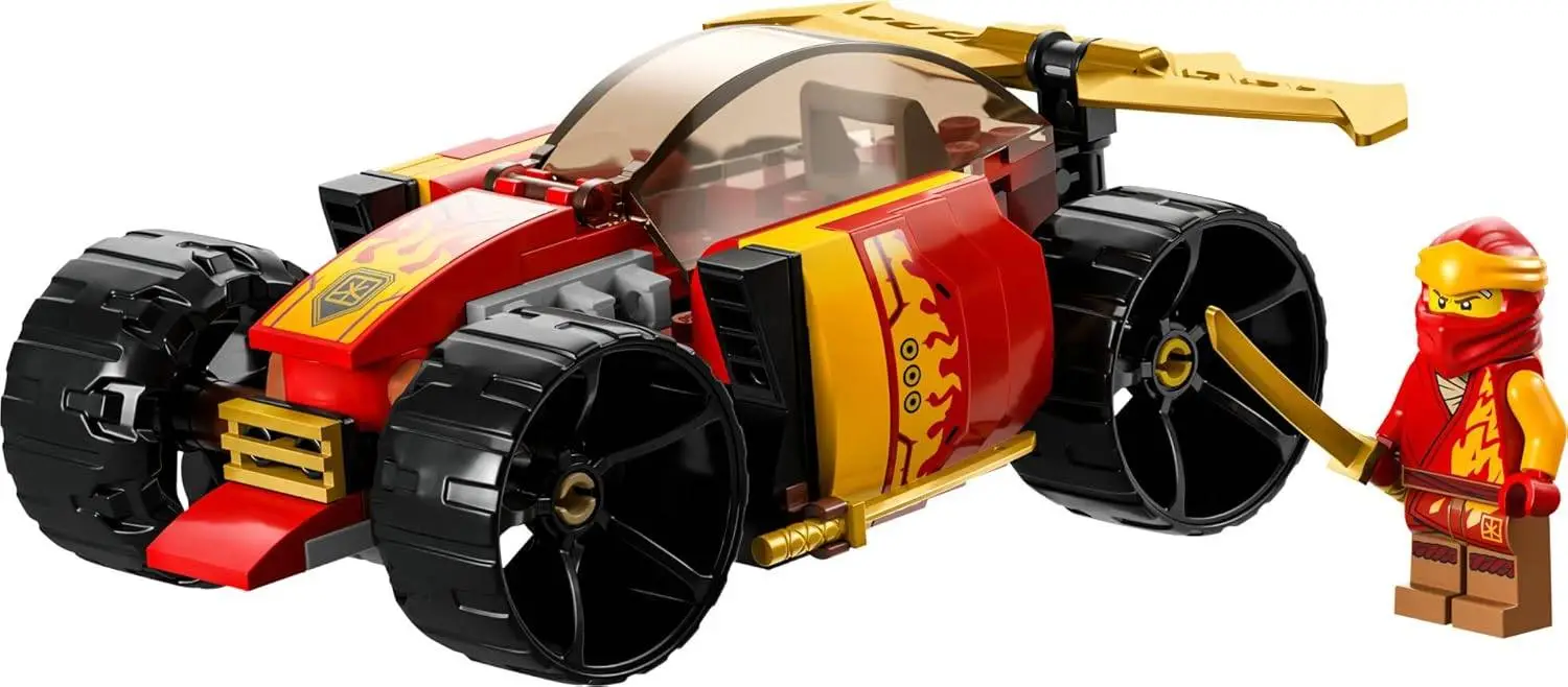 LEGO NINJAGO Kai’s Ninja Race Car EVO 71780 Building Toy Set; Features a Car and a Kai Minifigure for Ages 6+ view 5