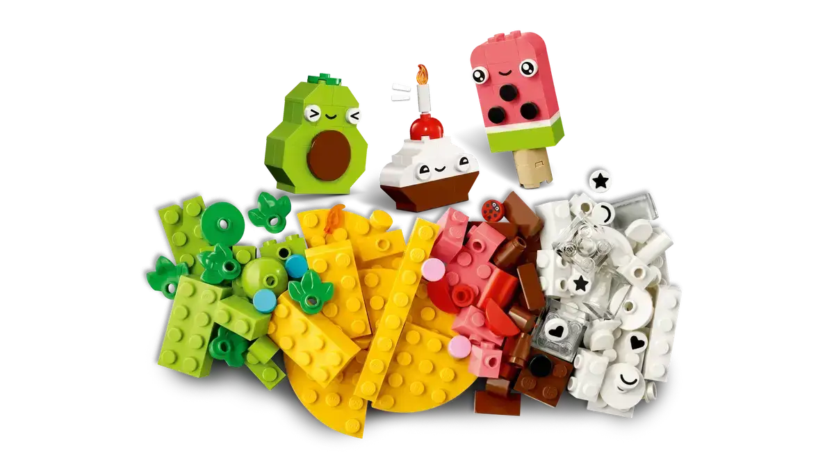 Classic 4+ Ages 150 Pieces Building Instructions Warning! Small parts. Classic #11039 Creative Food Friends view 3