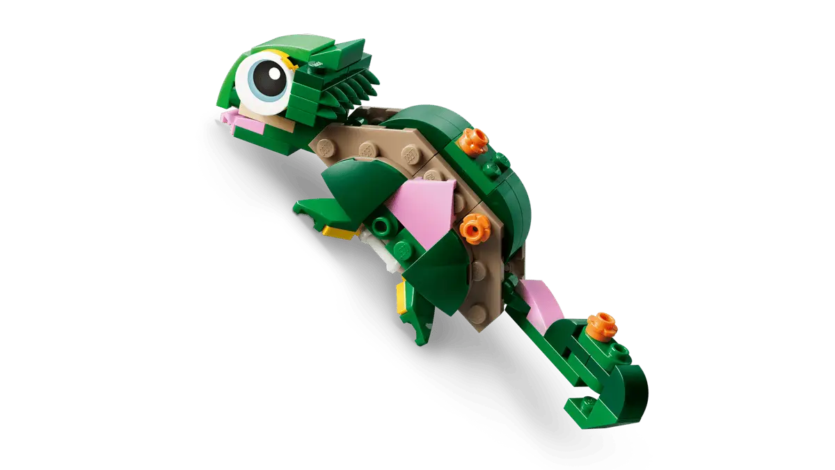 Creator 3-in-1 #31377 Turtle with a Water Lily Flower view 4