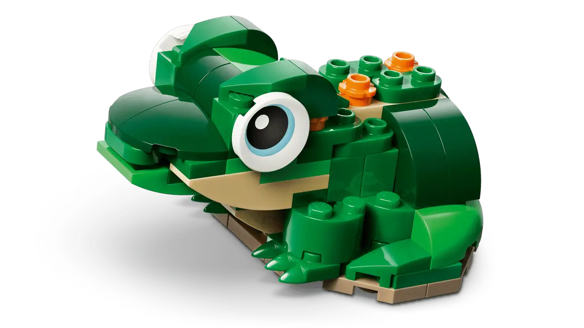 Creator 3-in-1 #31377 Turtle with a Water Lily Flower view 5
