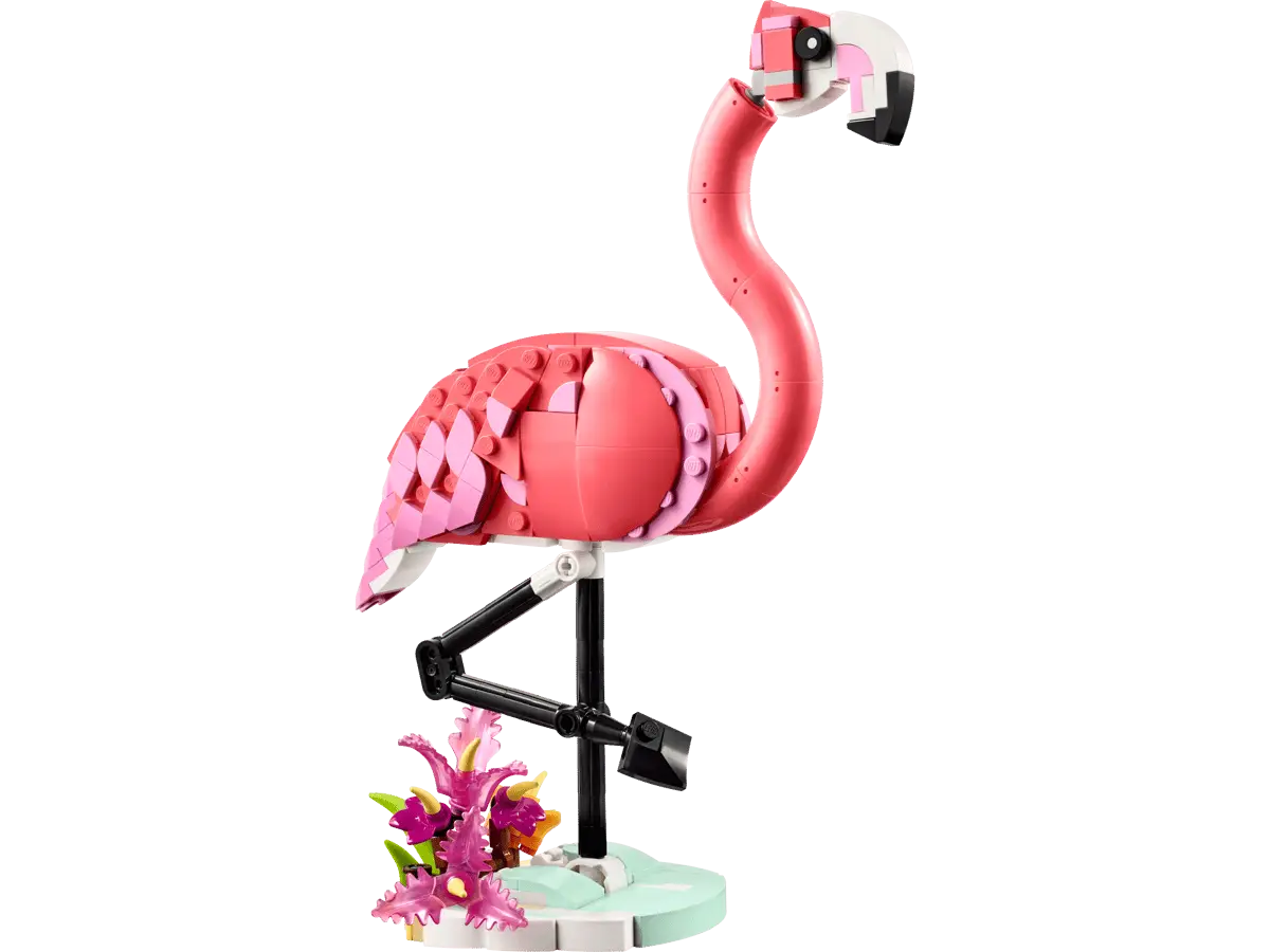 Creator 3-in-1 #31170 Wild Animals: Pink Flamingo view 2