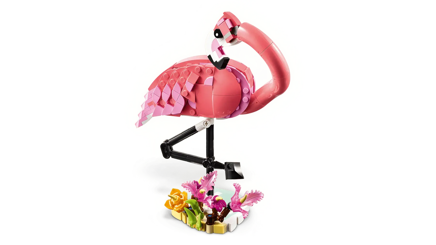 Creator 3-in-1 #31170 Wild Animals: Pink Flamingo view 5