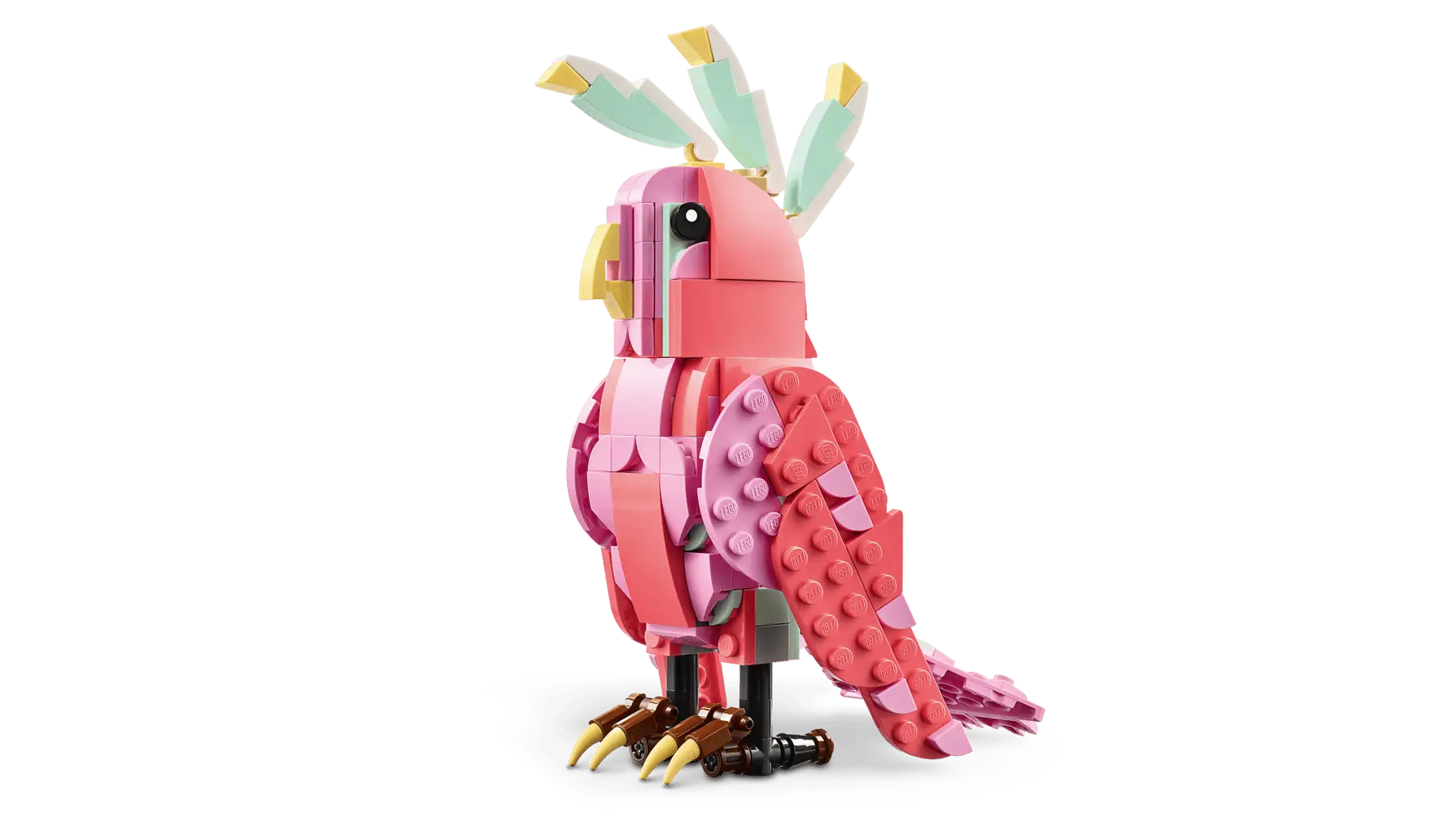 Creator 3-in-1 #31170 Wild Animals: Pink Flamingo view 6