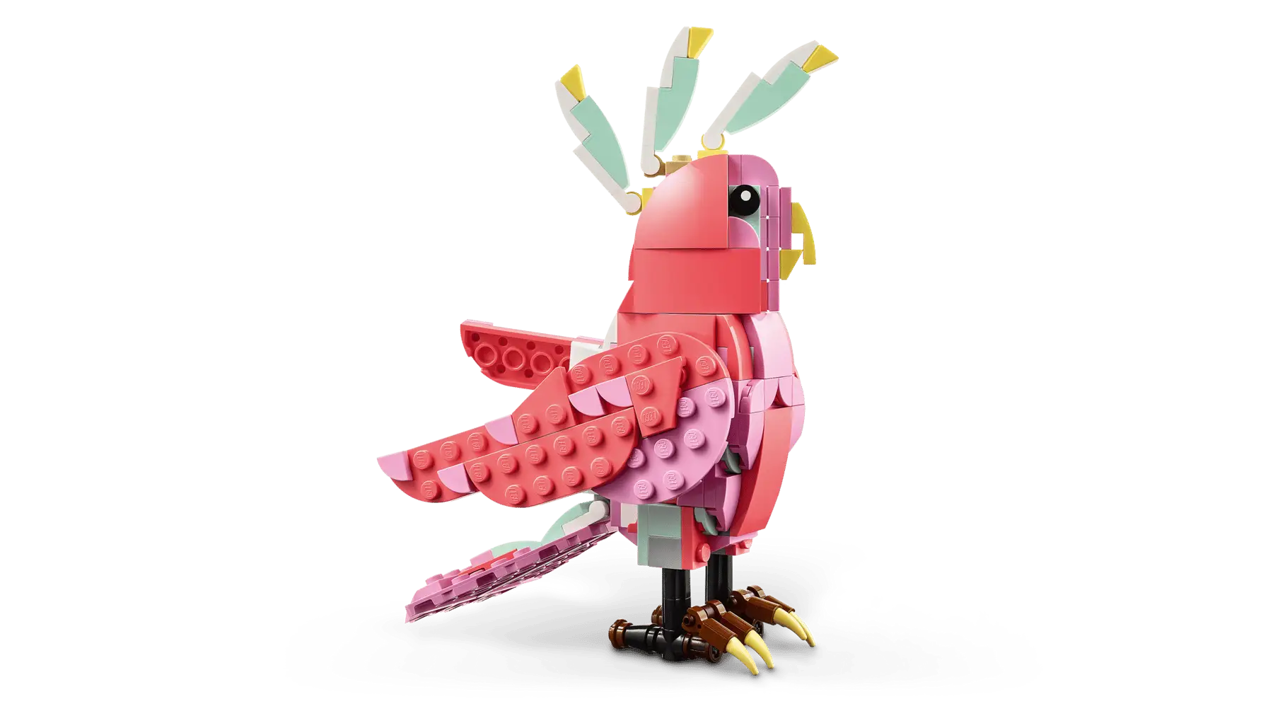 Creator 3-in-1 #31170 Wild Animals: Pink Flamingo view 7